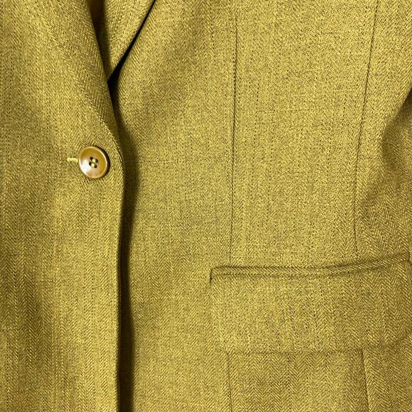 NWOT BLACKER STANLEY BLACKER
Blazer Skit 10 Vintage Herringbone Lined Polyester - Picture 9 of 12